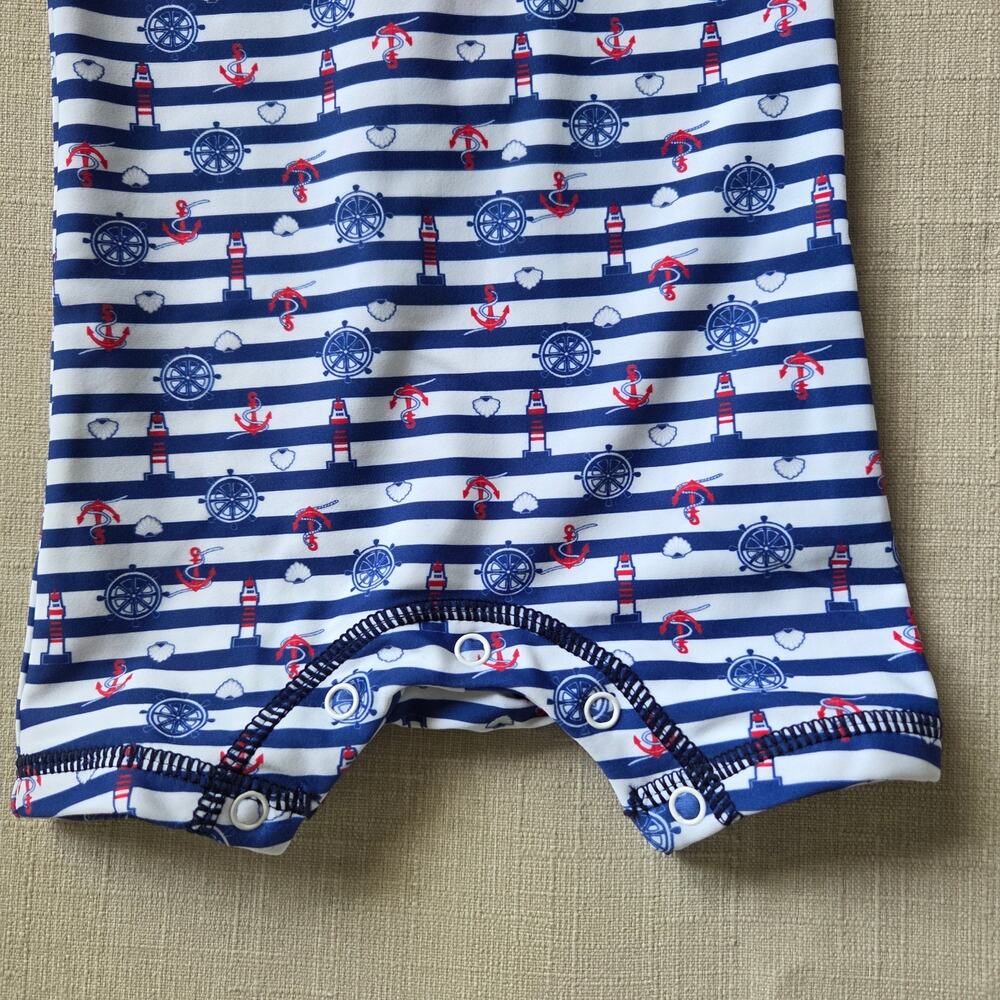 Umelok Rashguard Nautical Print Swimsuit - Picture 3 of 7
